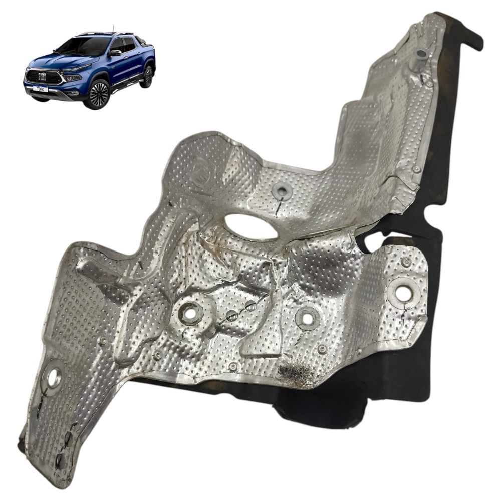 Protetor térmico catalisador Fiat Toro 2.0 diesel 2025 2024 1