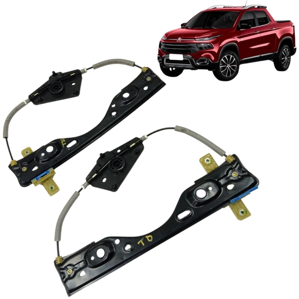 Máquina vidro traseira direita Fiat toro 2021 2020 2019