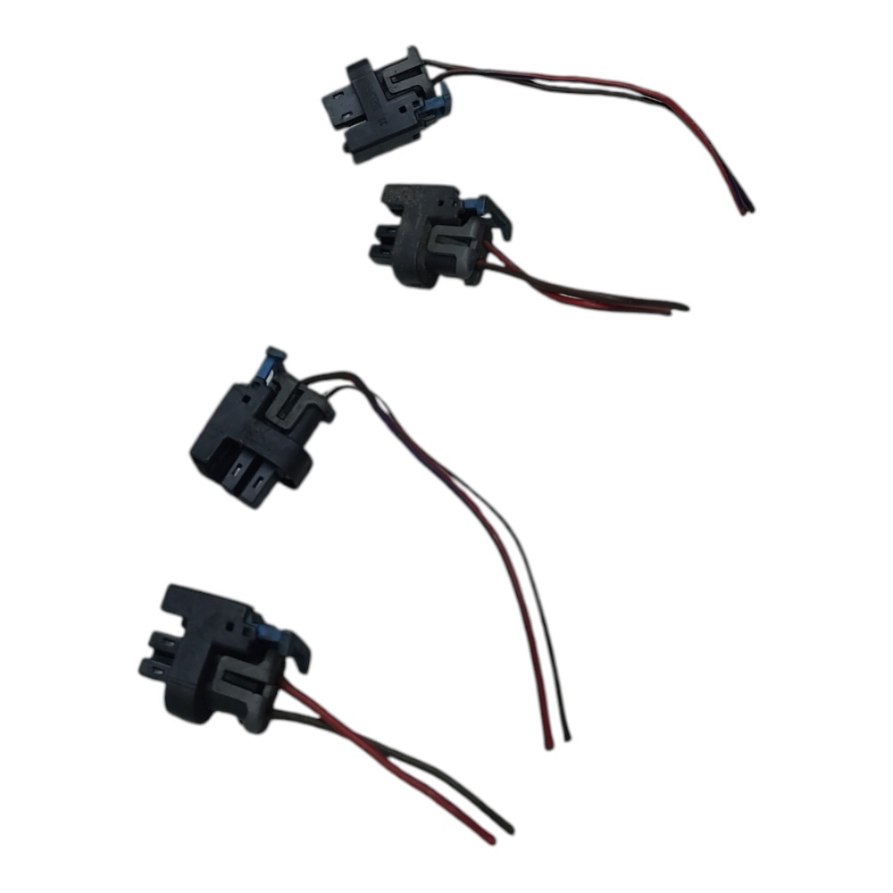 Jogo Plug Conector Bico Injetor Gm Celta Vhc 2005 2004 2003 3