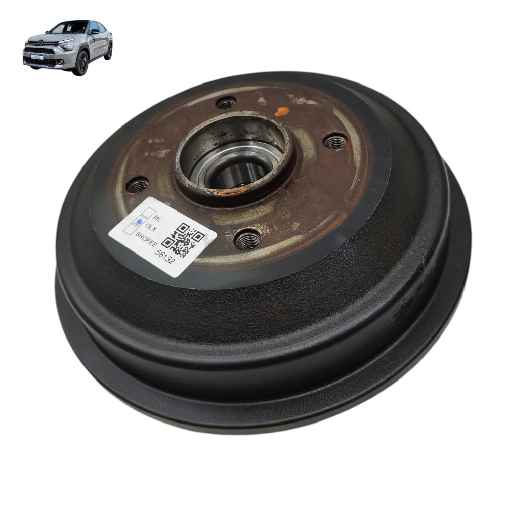 Panela tambor traseiro Citroen basalt 2025 2024 original 1