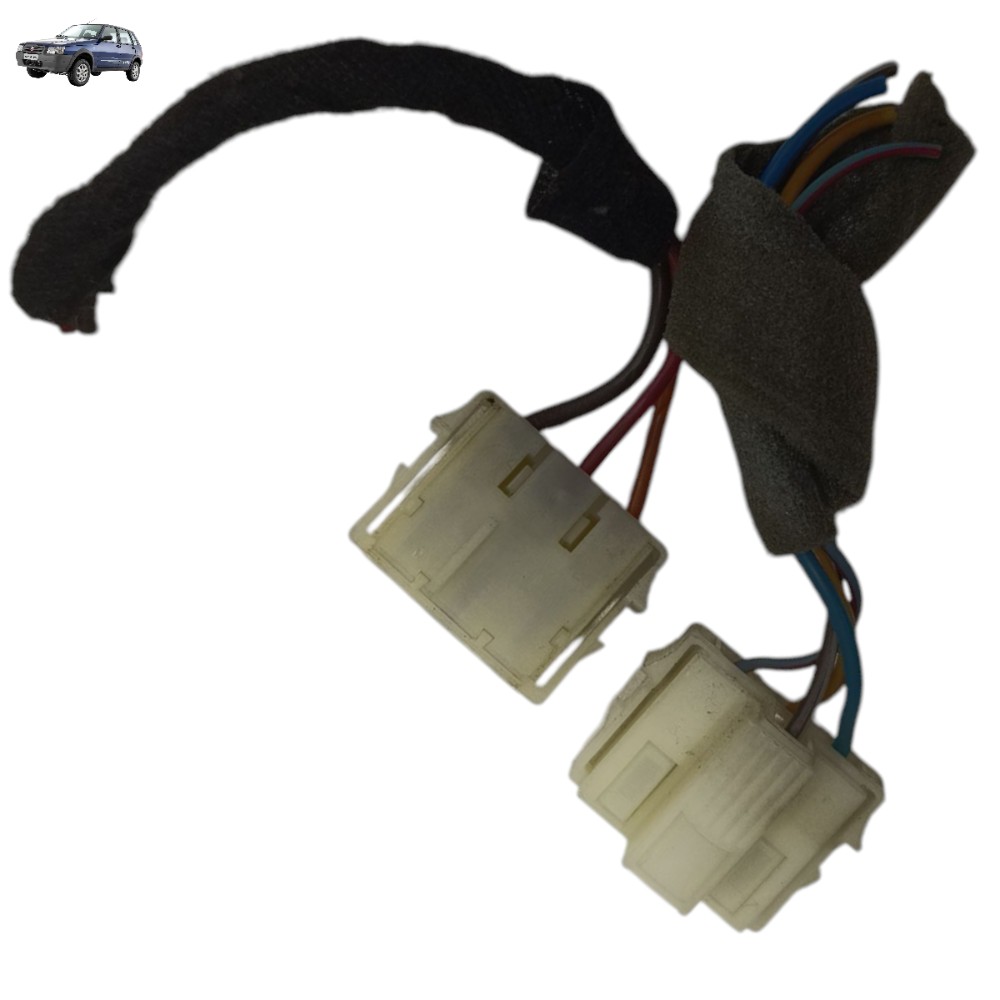 Par Plug Conector Comutador Ignição Fiat Idea 1.4 Fire 2013 1