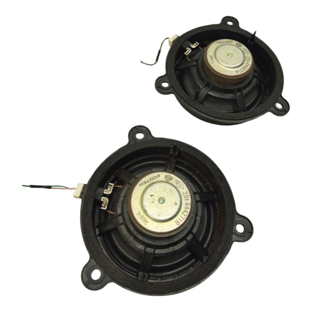 Par alto falante porta traseira Renault Sandero 2016 2017 4