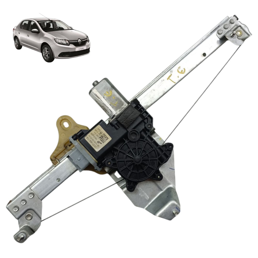 Motor Máquina Vidro Traseiro Esquerdo Renault Logan 2018 19 1