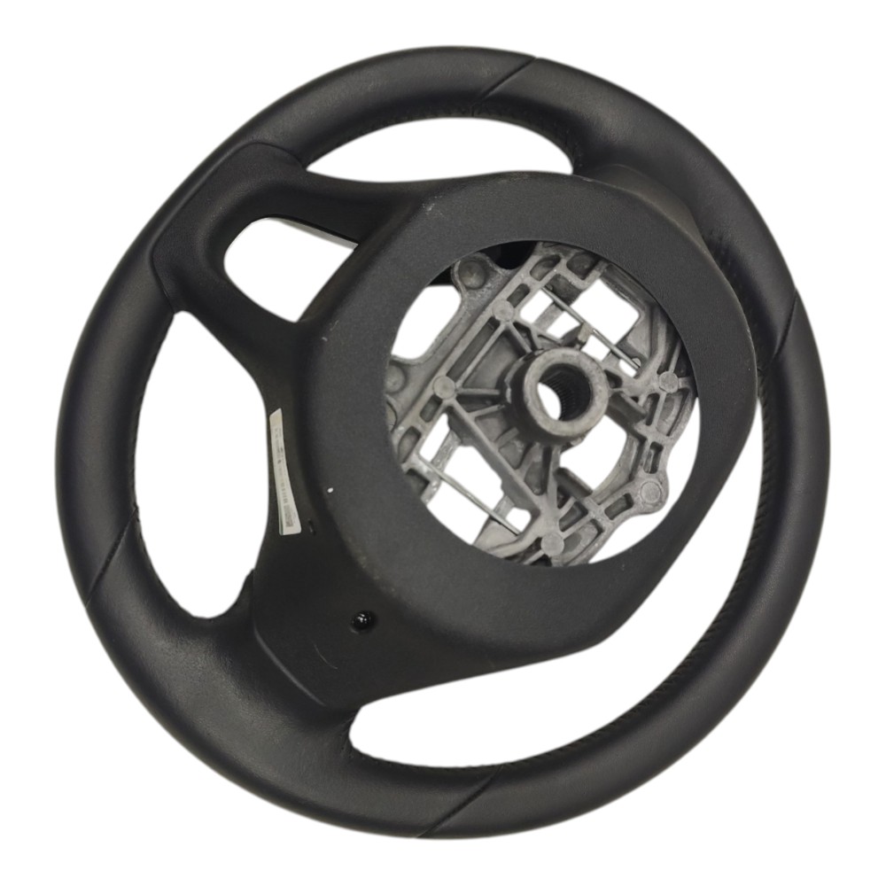 Volante Direção Peugeot 208 2015 2016 2017 2018 2019 Preto 4