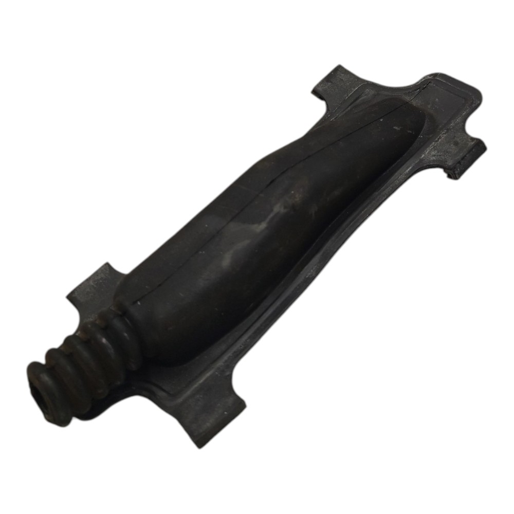 Guarda Pó Borracha Alavanca Freio Mão Fiat Uno 2011 2012 Preto 3