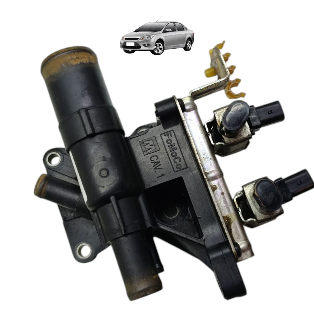 Carcaça Válvula Termostática Ford Focus 2.0 16v 2011 2012 13 1