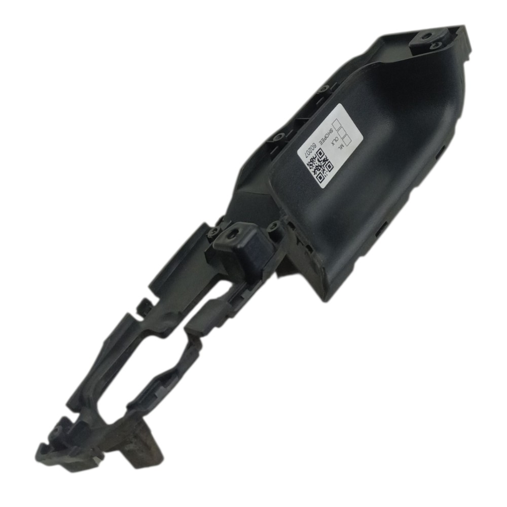 Base Puxador Porta Traseira Direita Honda Fit 2003 2004 Preto Traseira 2