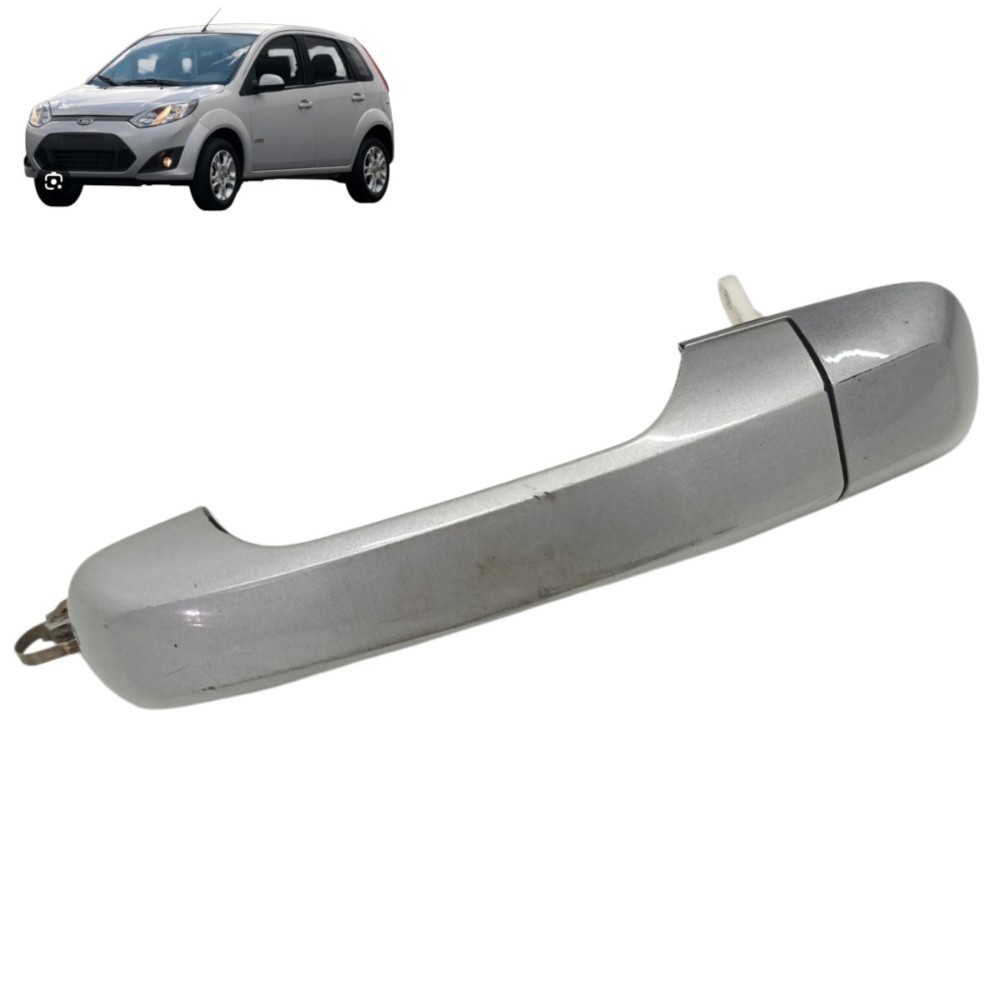 Maçaneta externa traseira esquerda ford fiesta 2013 2014