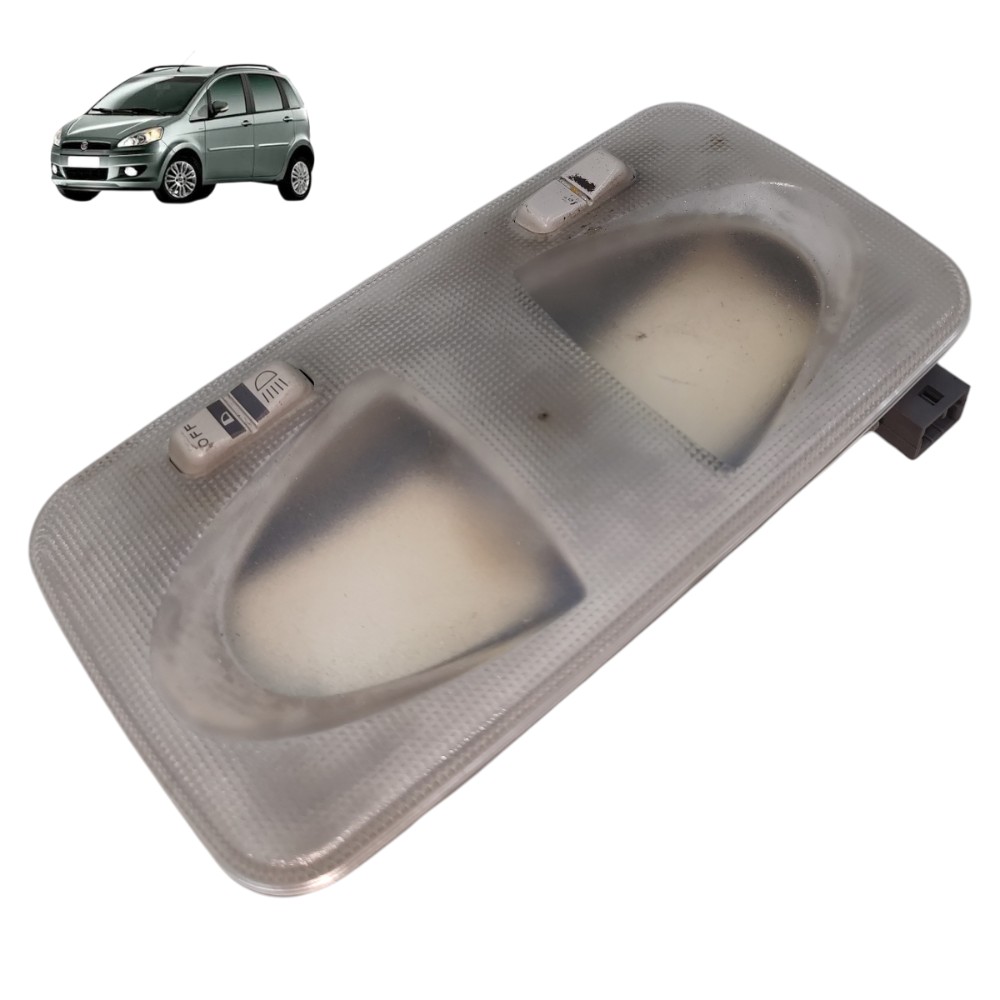 Luz teto cortesia dianteira Fiat Idea 2005 2006 2007 2008 09 1