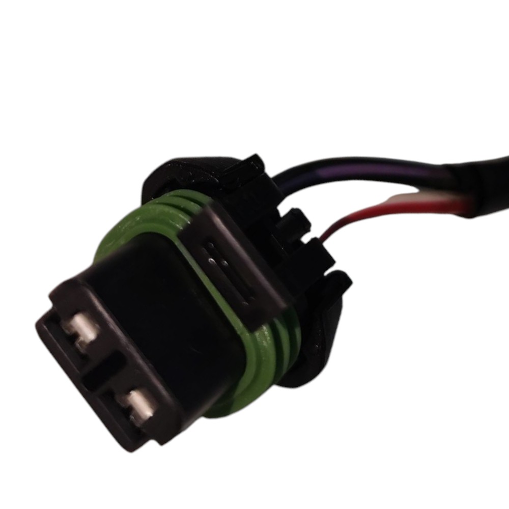 Plug conector motor vidro dianteiro Fiat Idea 2012 2013 2014 4