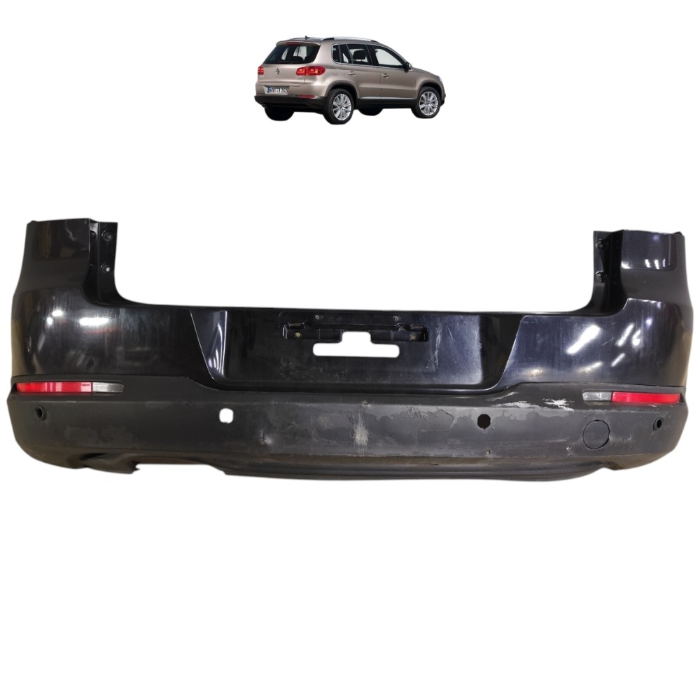 Parachoque Traseiro Vw Tiguan 2011 2012 2013 2014 2015 1