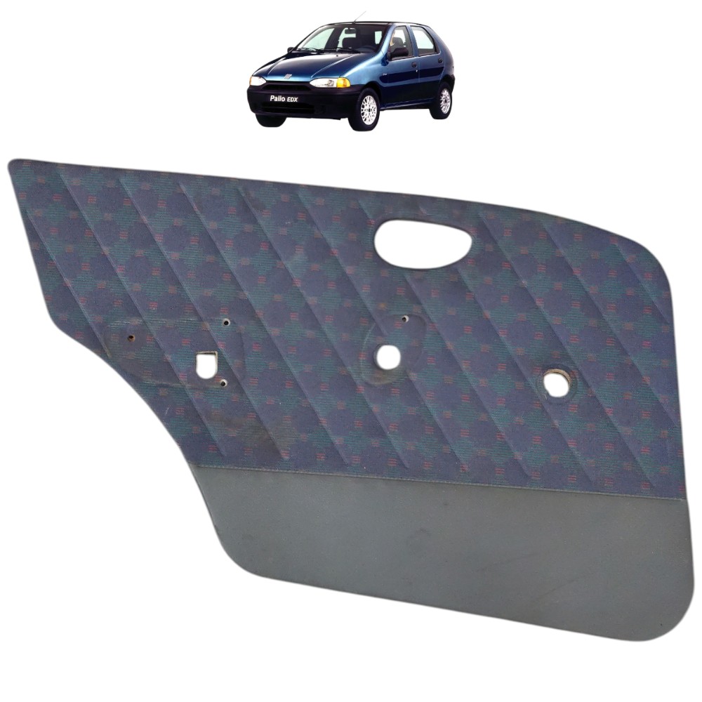 Forro porta traseira esquerda Fiat Palio 1996 1997 1998 1999 1