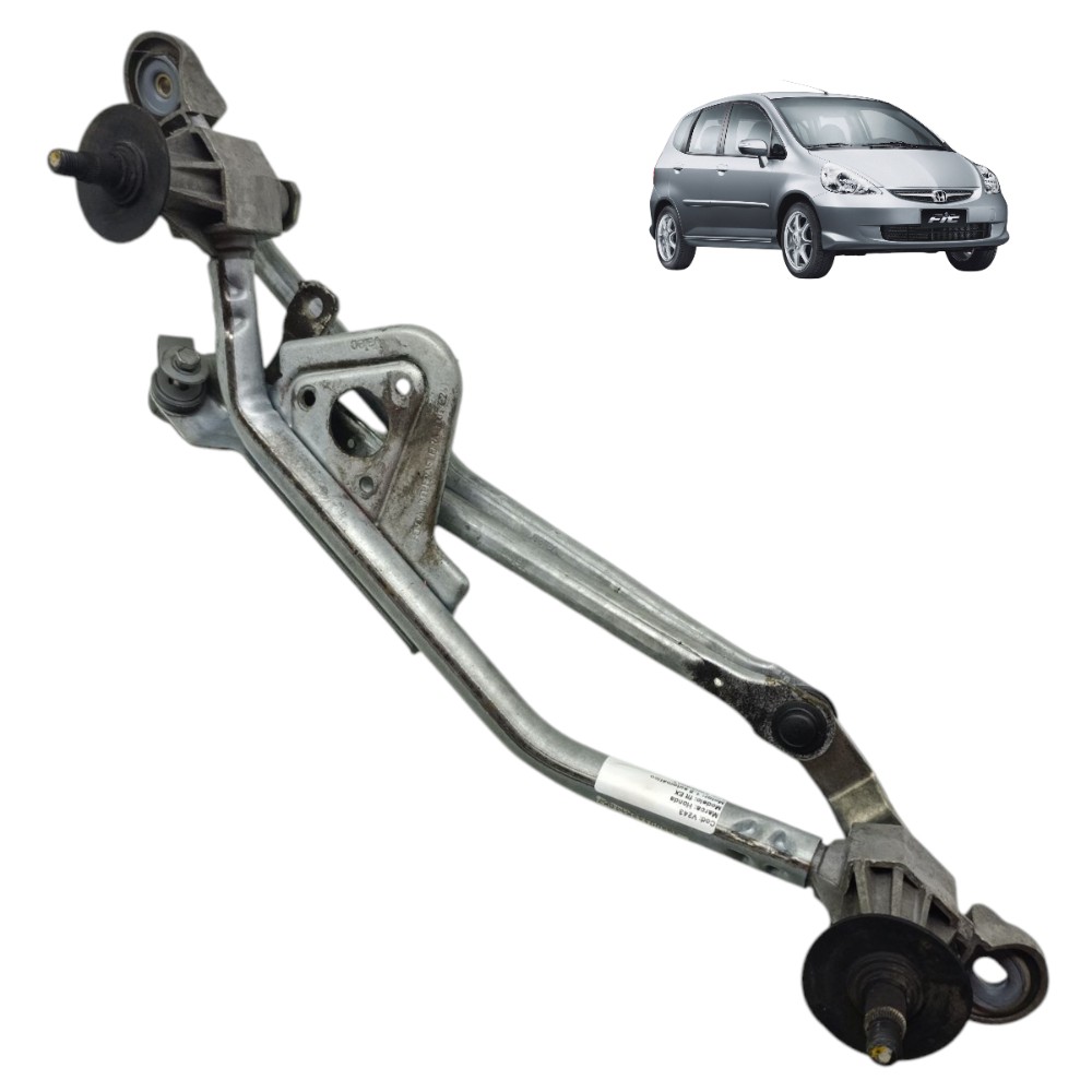 Galhada Máquina Limpador Parabrisa Honda Fit 2004 Á 2008 1