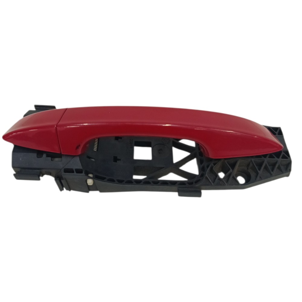 Maçaneta Externa Traseira Esquerda Vw Polo 2019 2020 Preto/vermelho Traseira