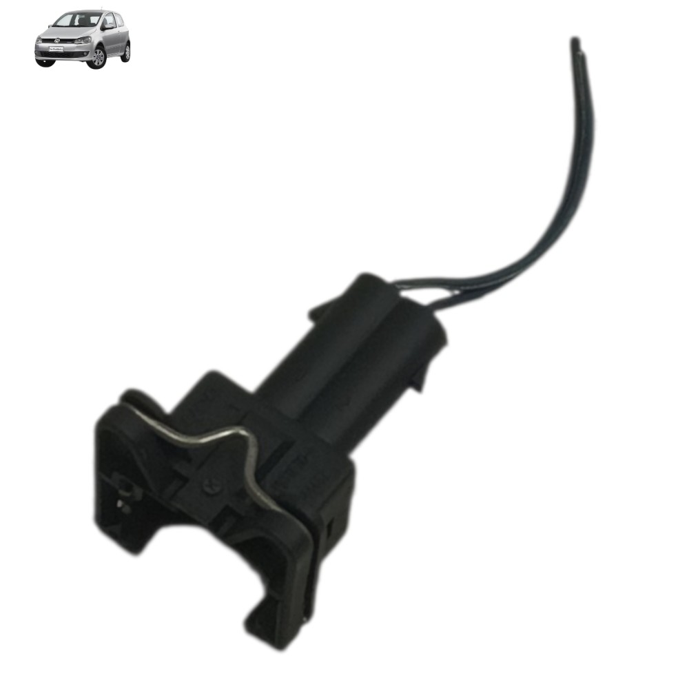 Plug Conector Flauta Bico Partida Fria Vw Fox 2014 2013 2012
