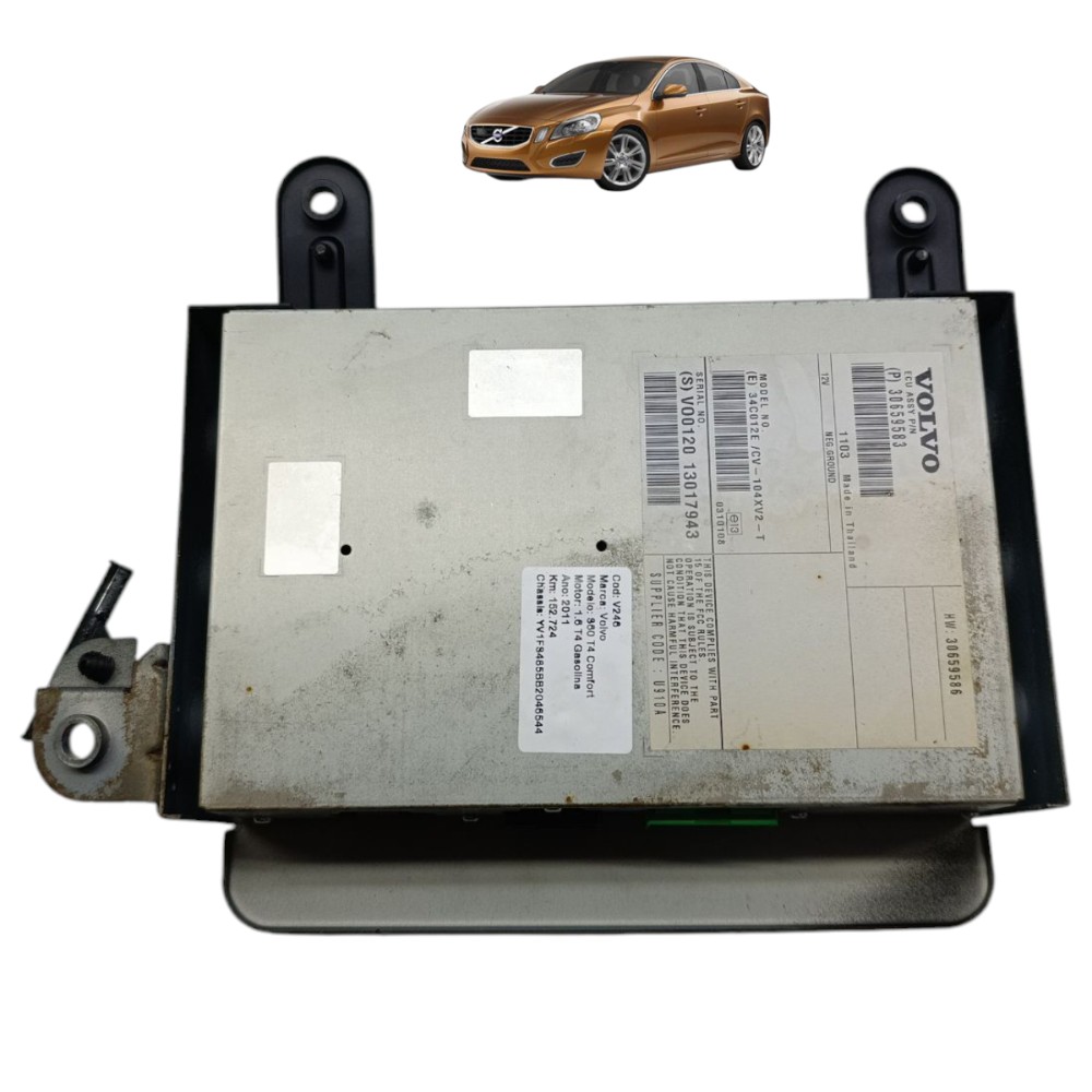 Módulo Amplificador Som Volvo S60 T4 2011 2012 2013 2014 15