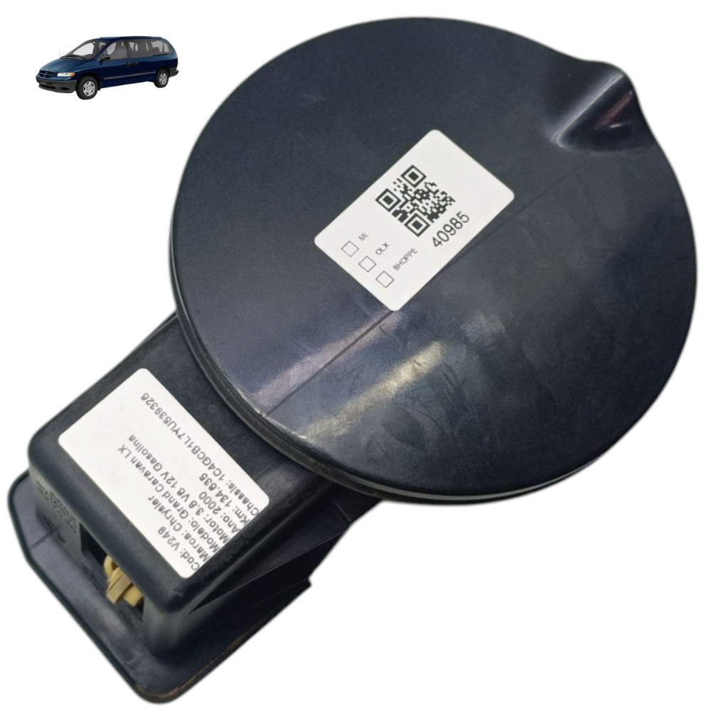 Portinhola Tanque Combustível Chrysler Grand Caravan 2000 Preto 2000 1