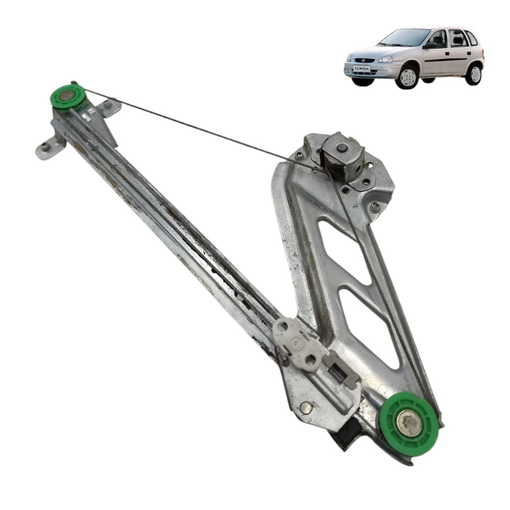 Máquina vidro manual traseiro direito GM Corsa Wind 2000 99 1
