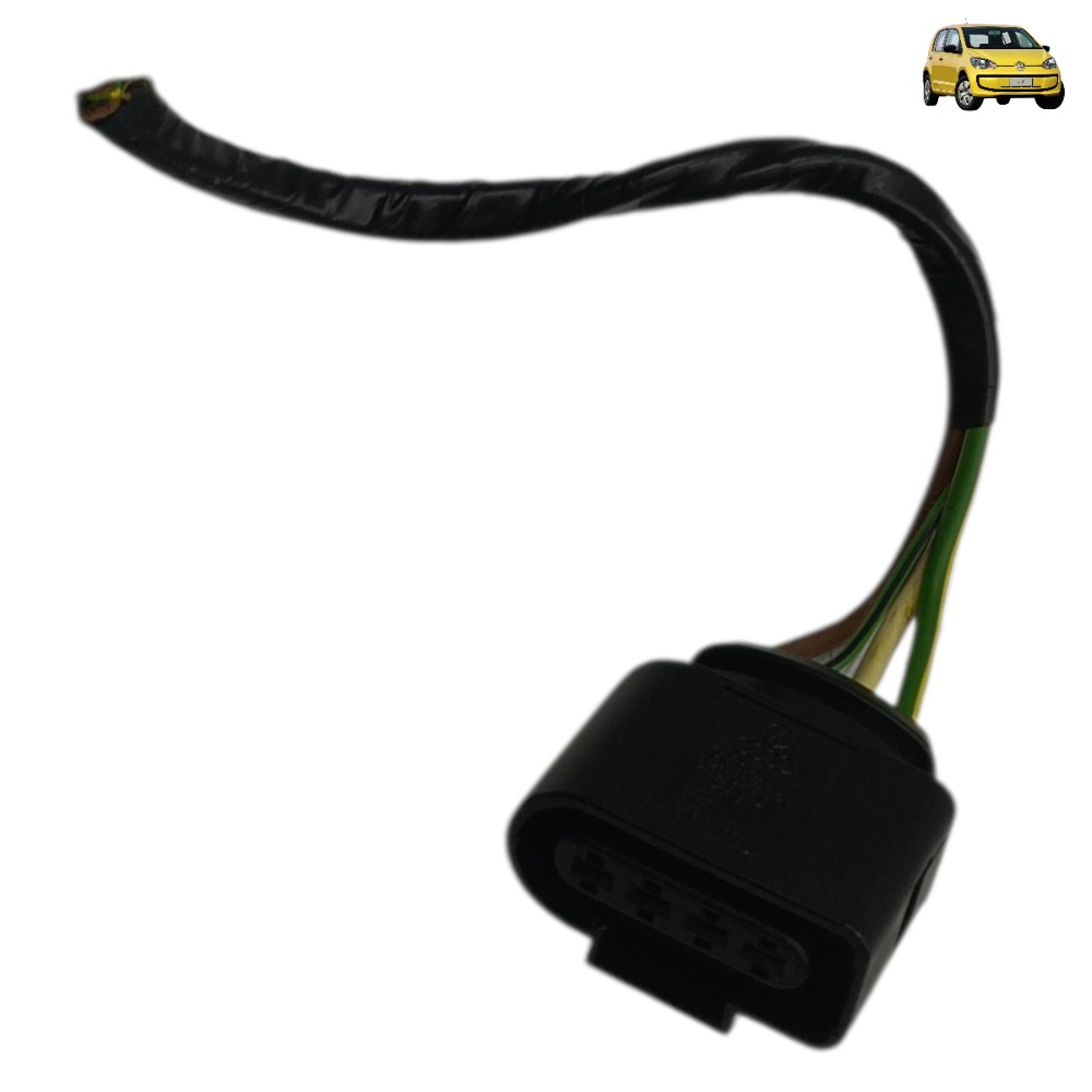Plug conector motor limpador parabrisa VW up 2015 2016 2017 1