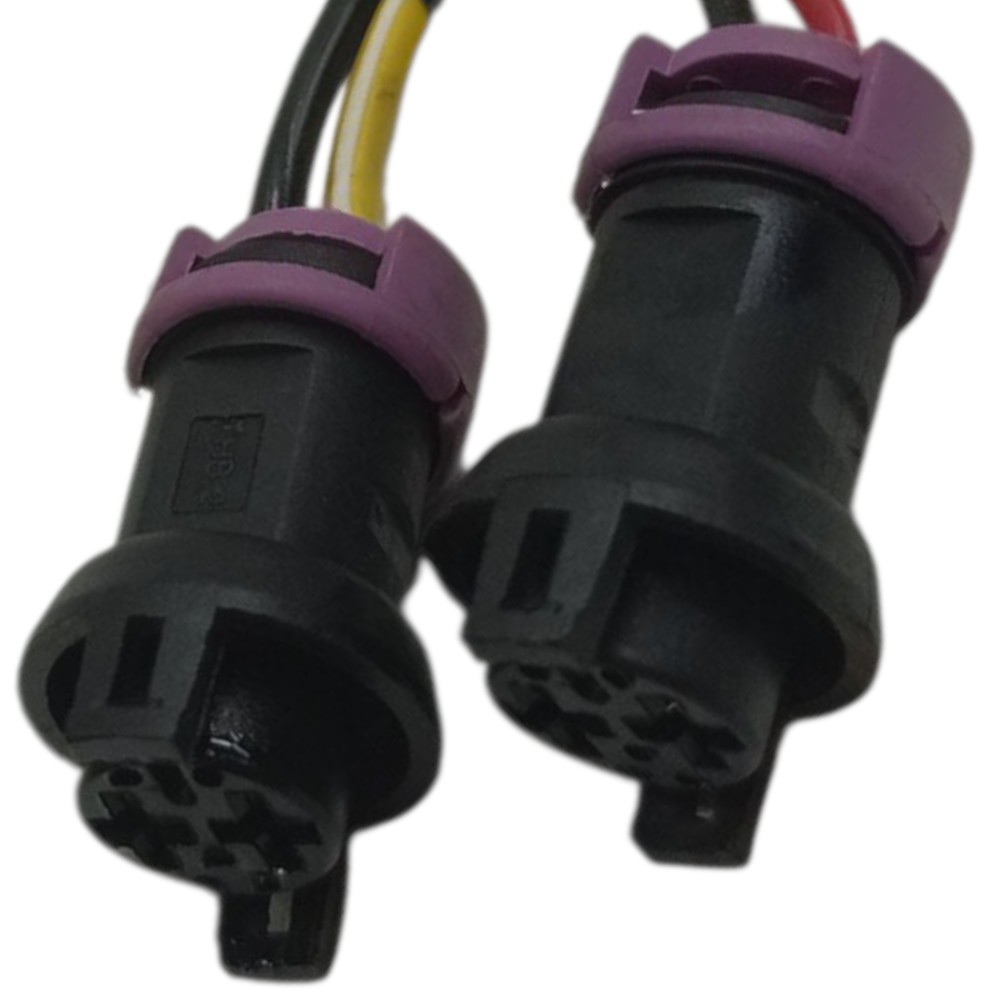 Par Plug Conector Motor Ventoinha Effa 1.3 V21 V22 V25 2025 2