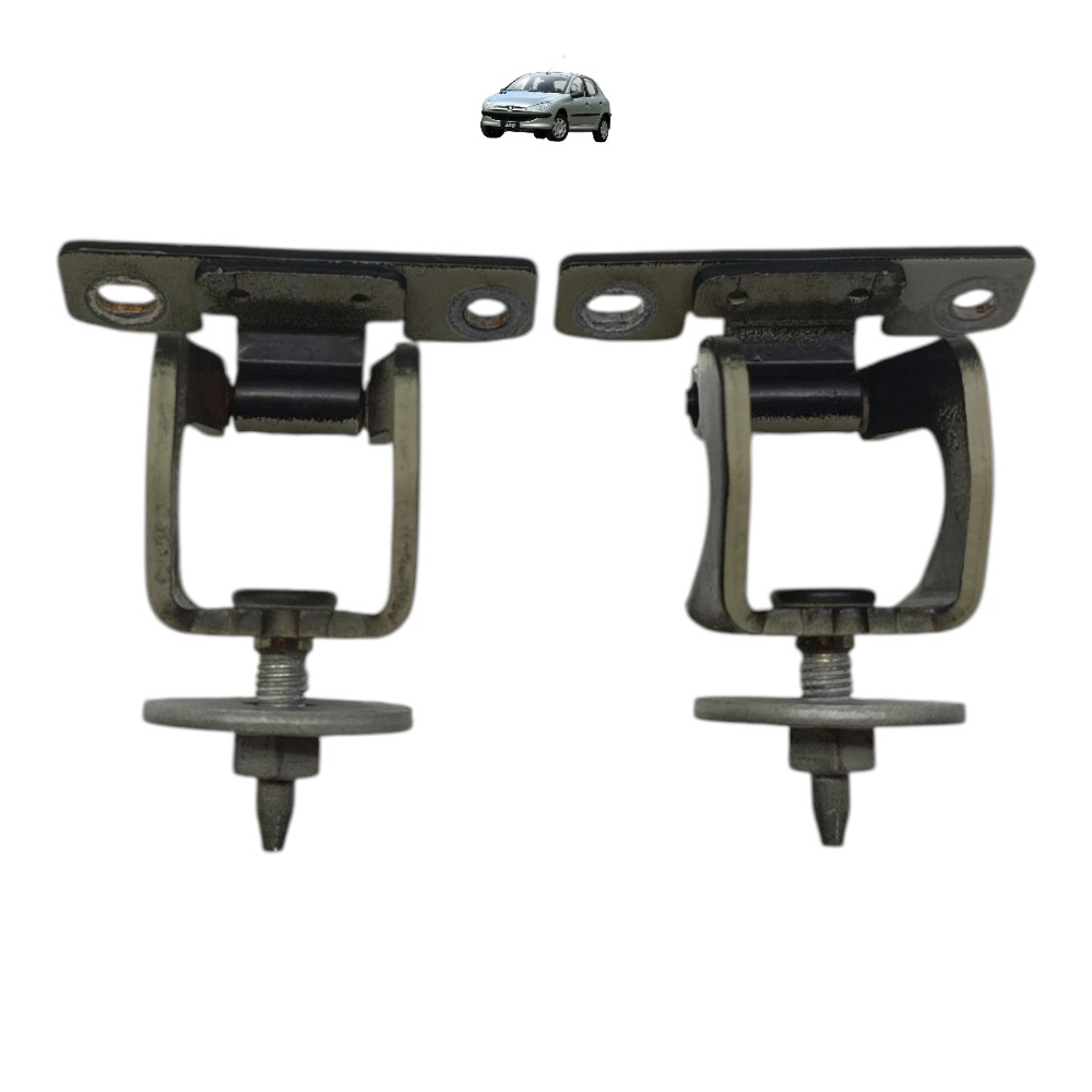 Par Dobradiça Tampa Traseira Peugeot 206 2007 2008 2009 2010 1
