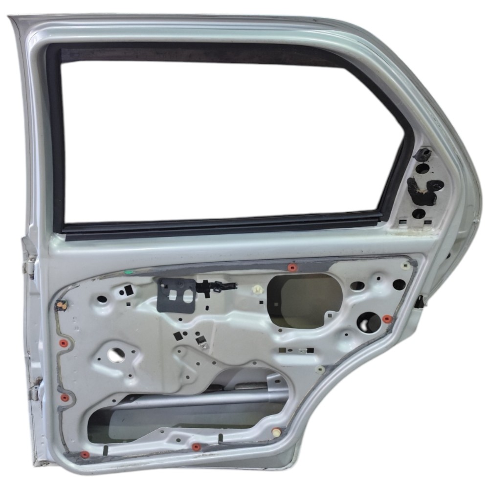 Porta Traseira Direita Fiat Palio 2011 2010 2009 08 Detalhe Traseira Direito Prata 5