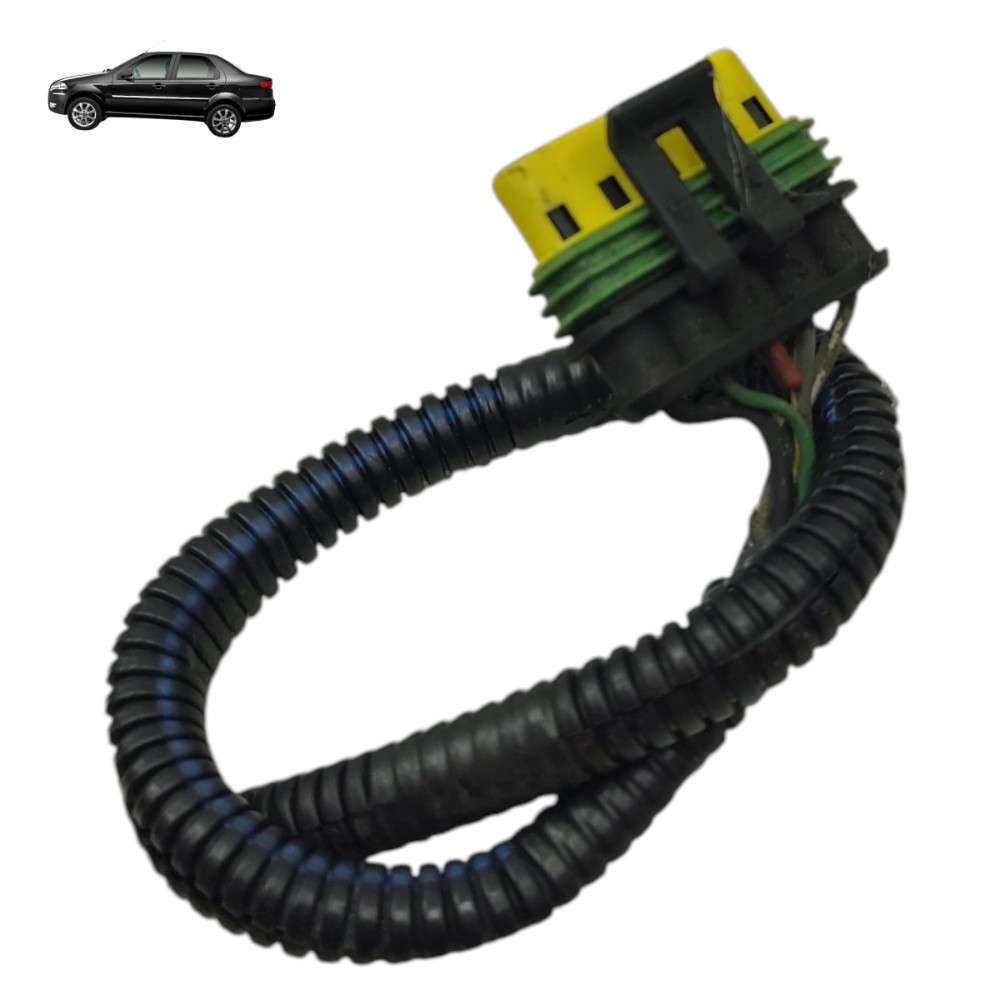 Plug Conector Motor Limpador Parabrisa Fiat Siena 2010 2011 1