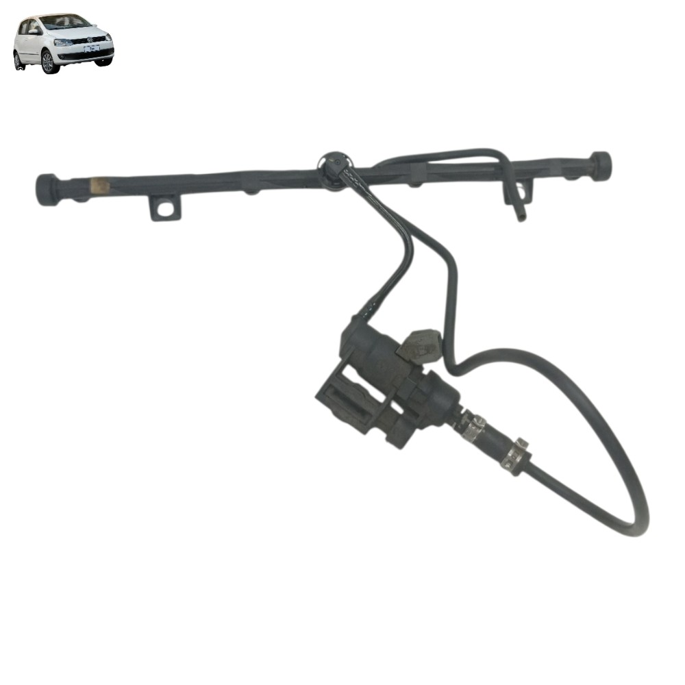 Flauta Bico Injetor Partida Fria Vw Fox 1.0 2014 2013 2012