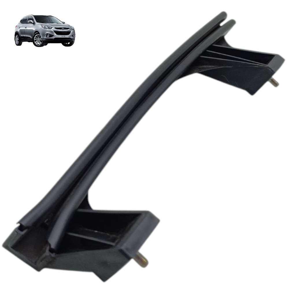 Guia Vidro Porta Dianteira Esquerda Hyundai 35 2011 2012 13 Preto 1