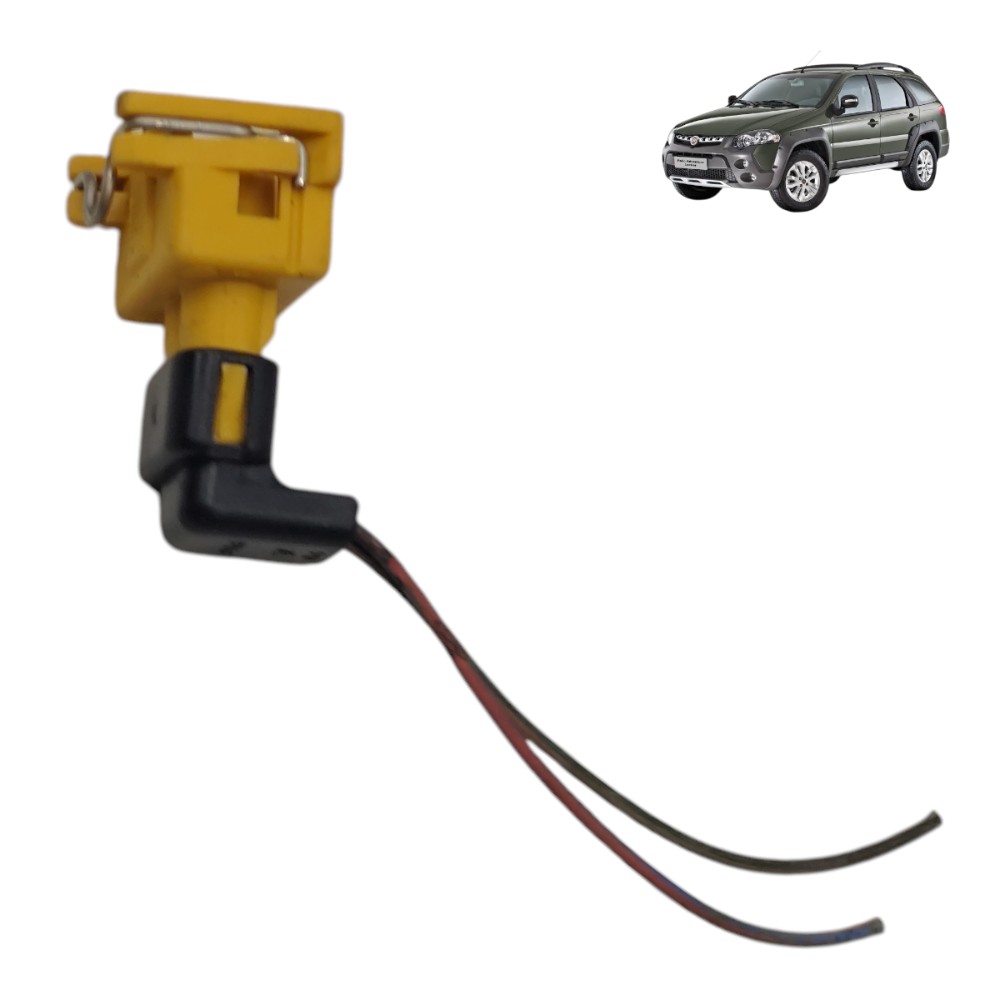 Plug conector bico injetor fiat palio adventure 1.8 8v 2009 1