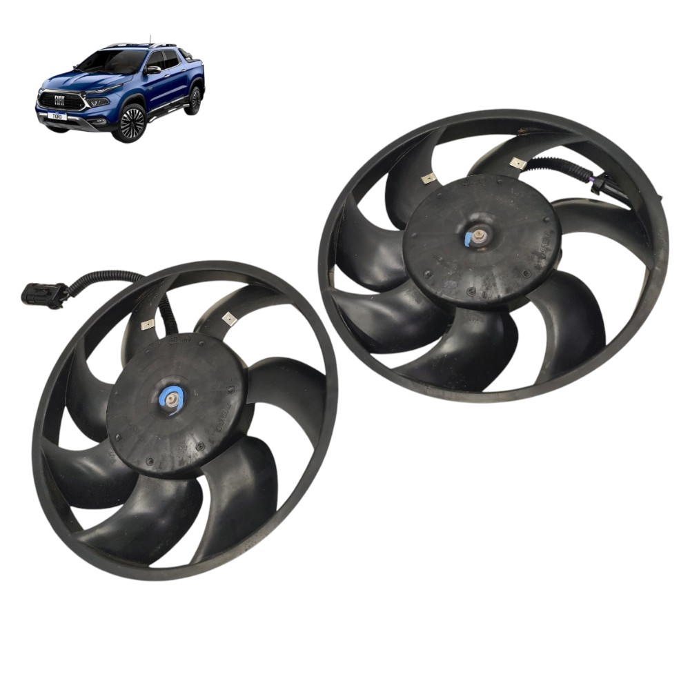 Par ventoinha radiador toro 2.0 diesel 2025 2024 2023 2022