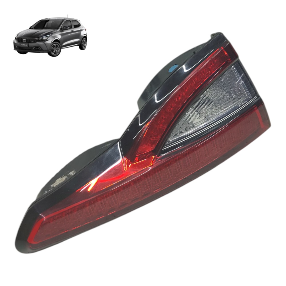 Lanterna esquerda tampa traseira fiat argo 2024 2023 2022 21