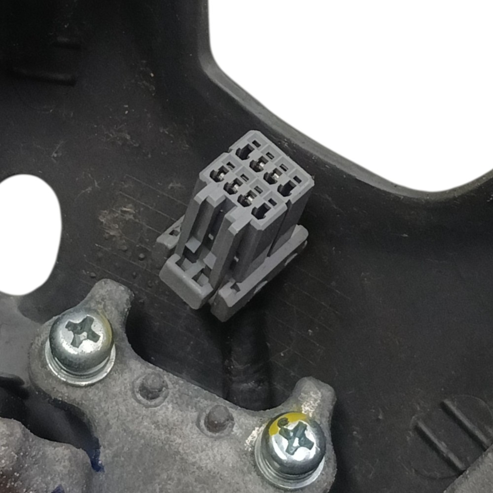 Volante Direção Hyundai Azera 2007 2008 2009 Com Desgaste Preto 4