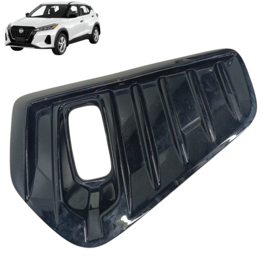 Moldura Farol Milha Direito Nissan Kicks 2024 2023 2022 2021 Preto Direito