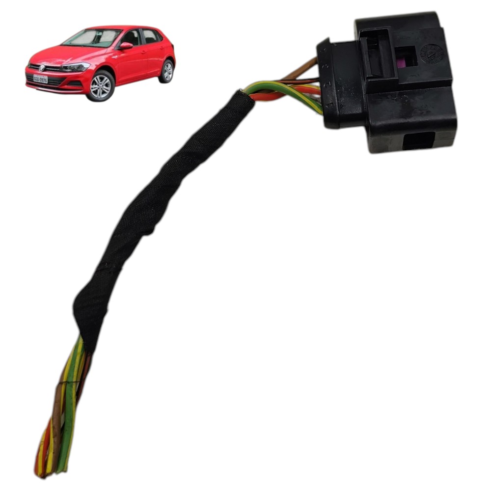 Plug motor limpador parabrisa VW Polo virtus 2019 2020 2021 1