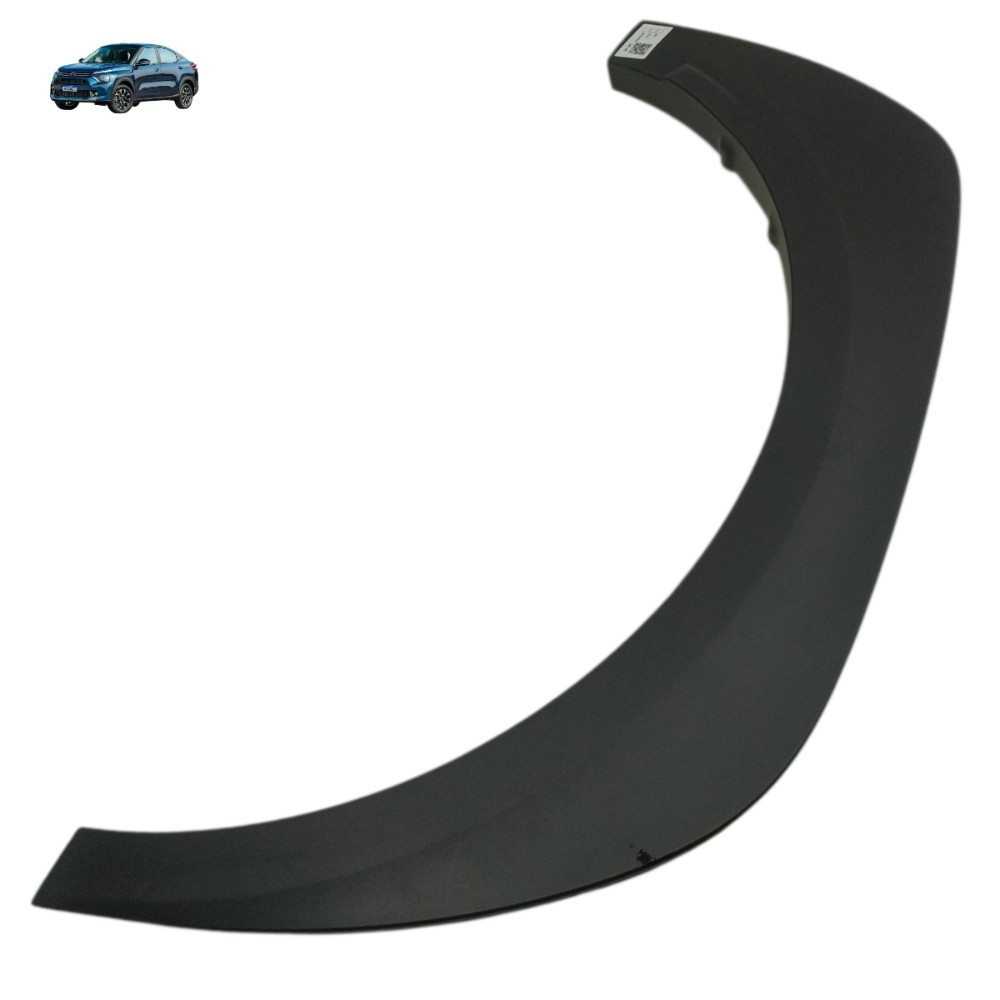 Moldura Paralama Traseiro Direito Citroën Basalt 2025 2024 Preto 1