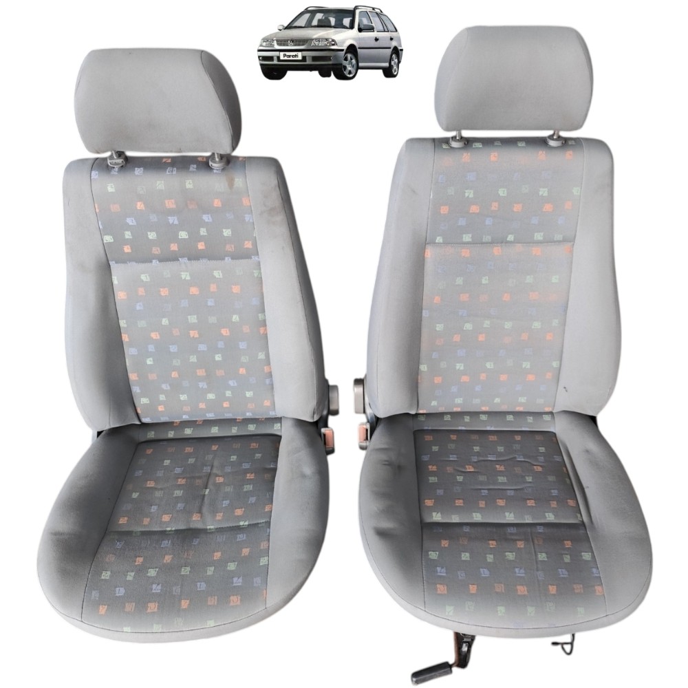 Par banco dianteiro vw parati 4 portas g2 g3 g4