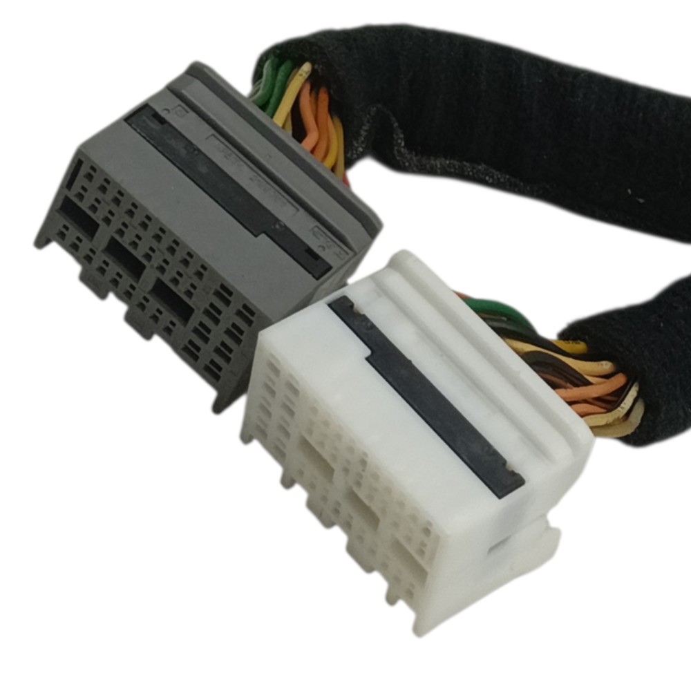 Par Plug Conector Tela Multimídia Kia Stonic 2022 2023 2024 2