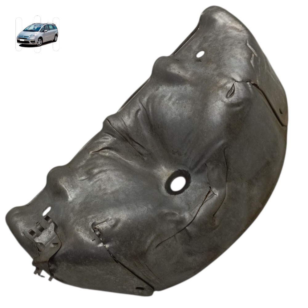 Protetor térmico coletor escape Citroen Grand C4 2.0 2008 09