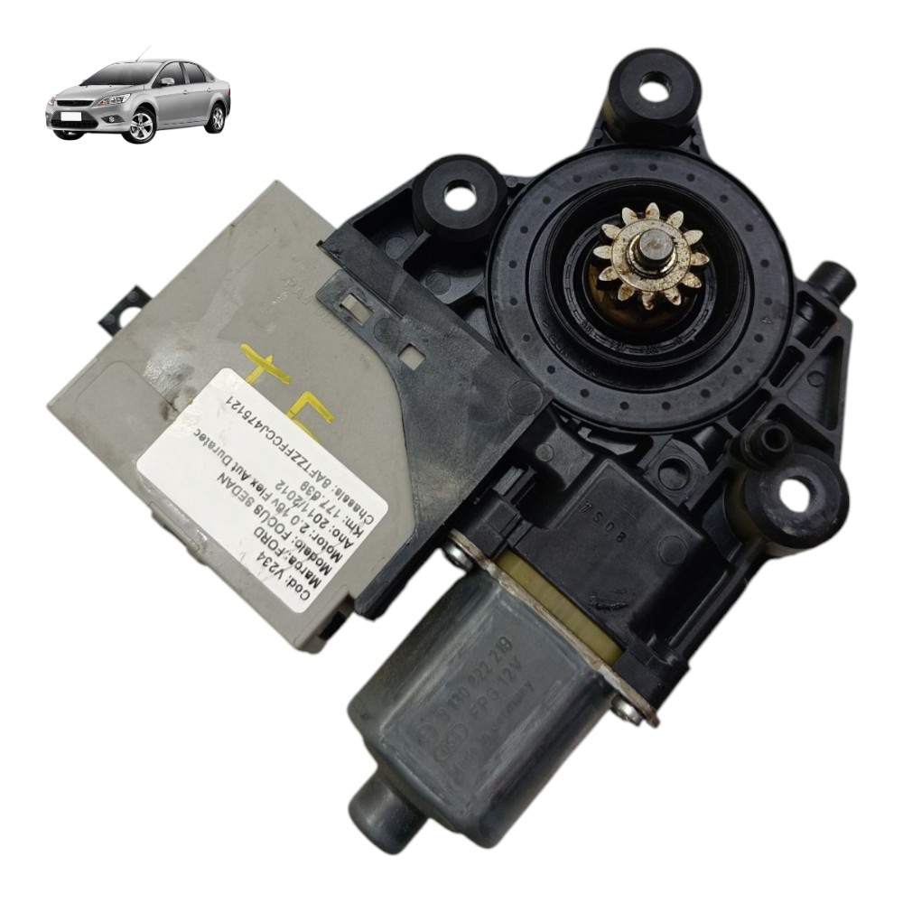 Motor Vidro Traseiro Esquerdo Ford Focus 2010 2011 2012 2013 1