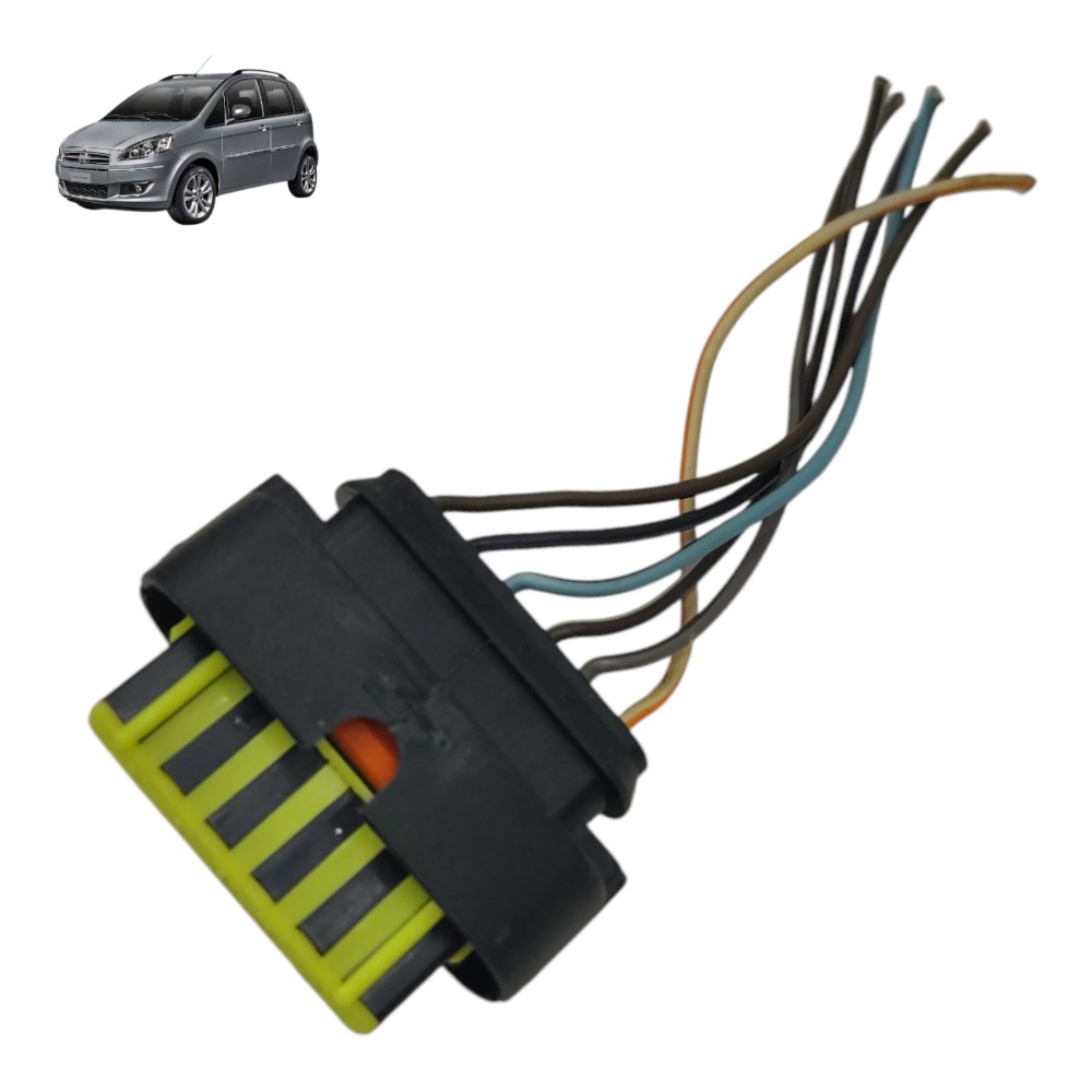 Plug conector pedal acelerador Fiat Idea 1.8 2012 2013 2014 1