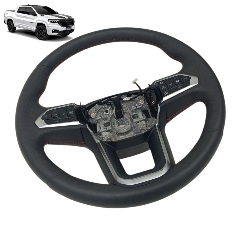 Volante Direção Ram Rampage Rt 2026 2025 2024 Preto