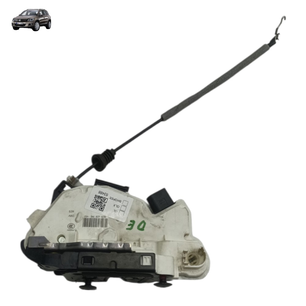 Fechadura Dianteira Esquerda Vw Tiguan 2011 2012 2013 1