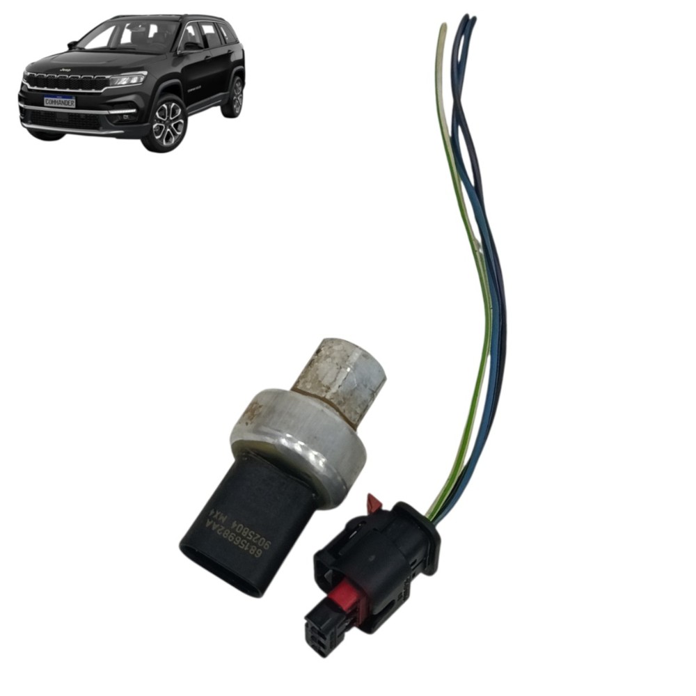 Sensor Pressostato Com Conector Jeep Compass 2019 2020