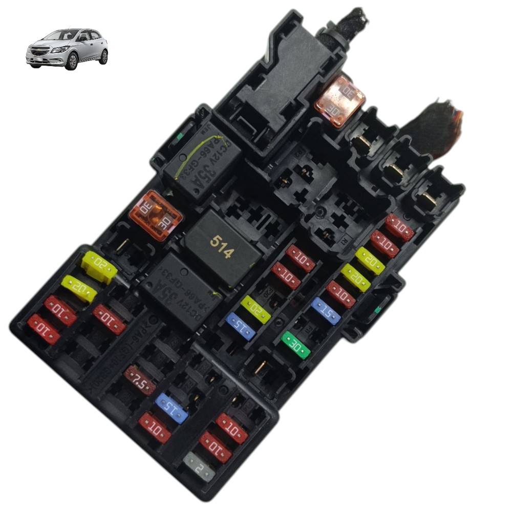 Caixa Fusível Interna Gm Onix 1.0 Joy 2013 2014 2015 Á 2019 1