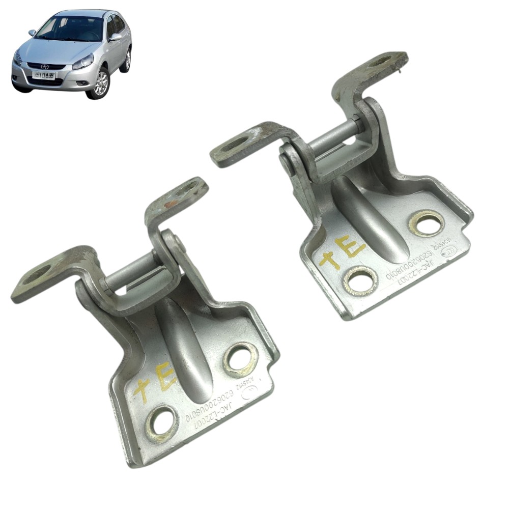 Par Dobradiça Porta Traseira Esquerda Jac J3 2011 2012 2013 1