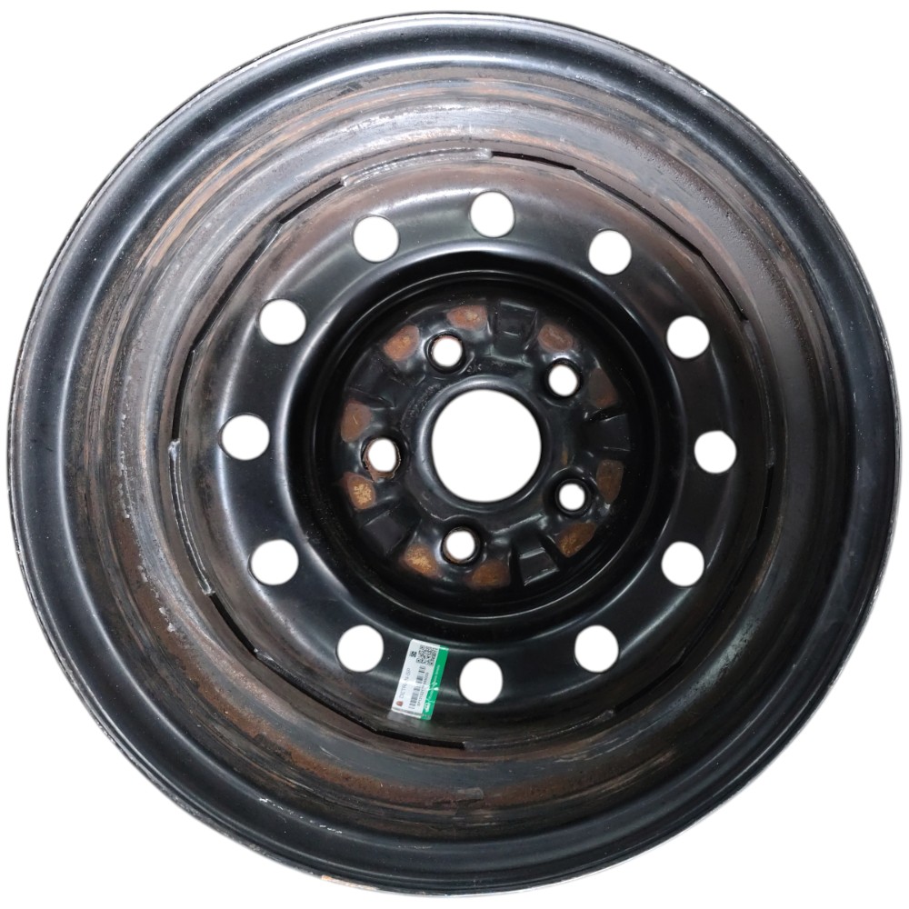 Roda Ferro Aro 14 Original Effa V21 V22 V25 2022 2023 2024 Cinza 3