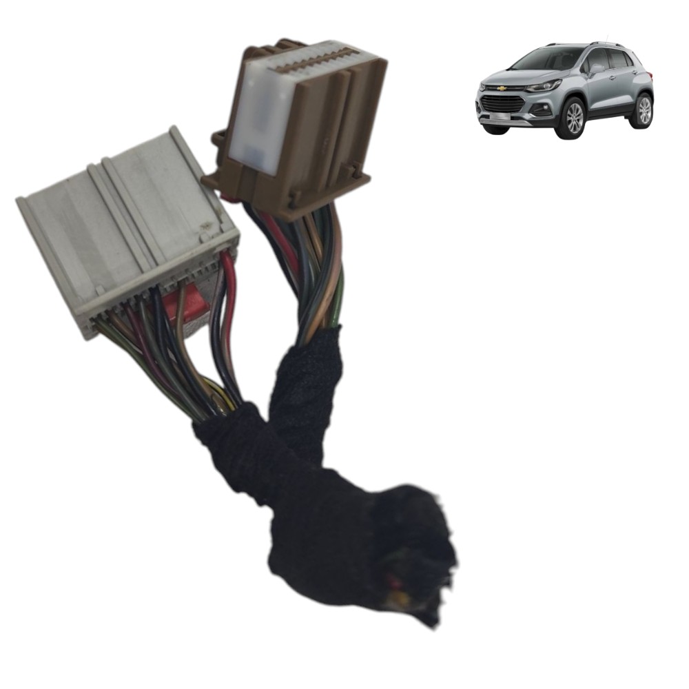 Plug conector multimídia GM Tracker 2015 2016 2017 2018 2019 1