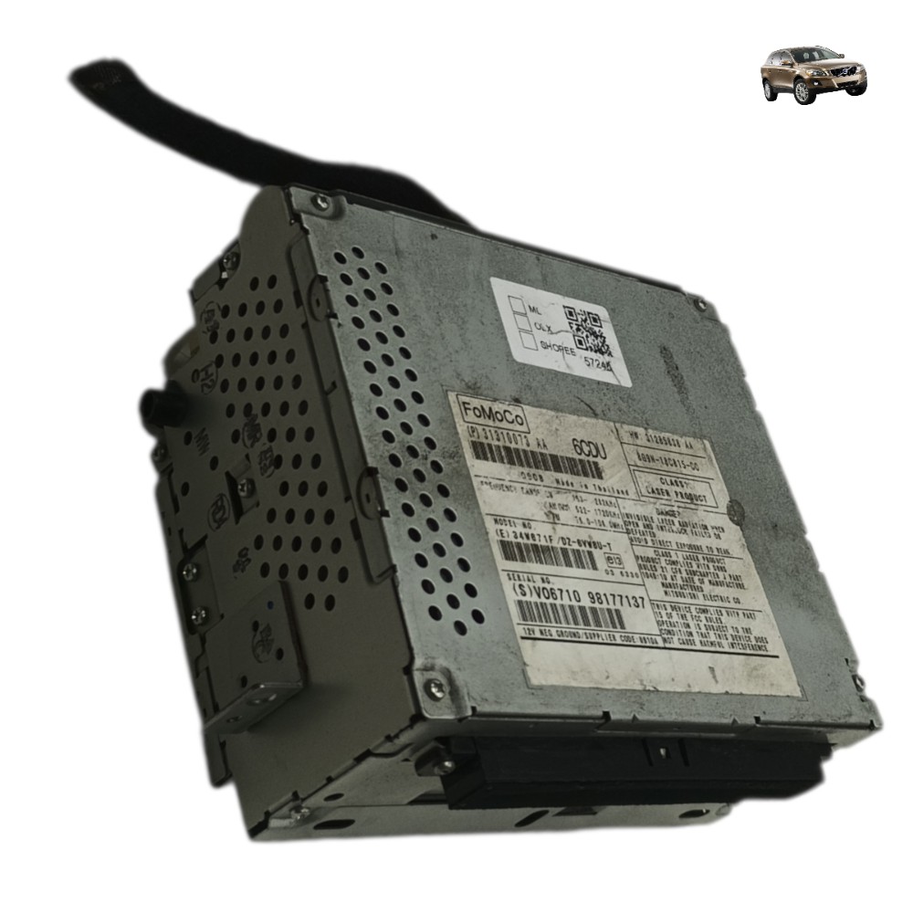 Rádio Som CD player Volvo XC60 2009 2010 2011 2012 2013 1