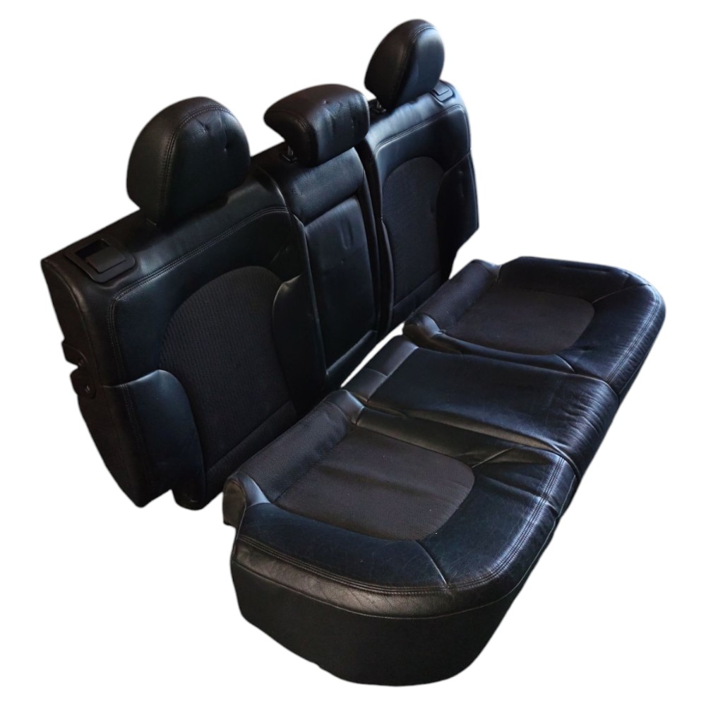 Jogo Banco Couro Hyundai Ix35 2011 2012 2013 2014 2015 2016 Preto 8
